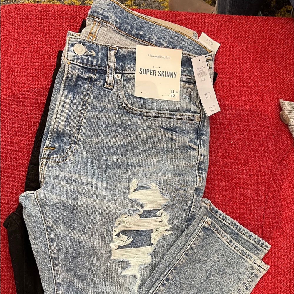 Abercrombie Athletic Skinny Jeans